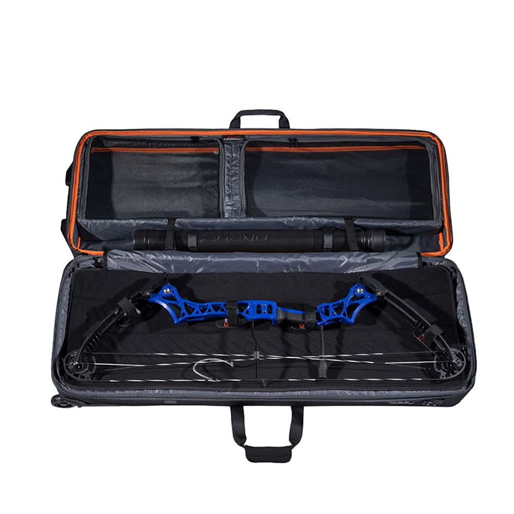 Кейс для блочного лука Legend Everest 44" на колесиках, черный, 45 "x 16" x 9", нейлон