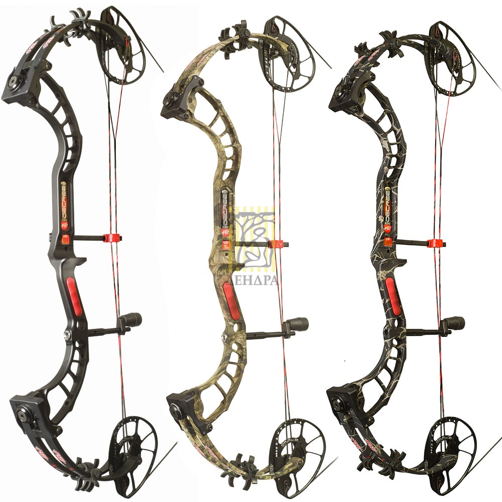 Лук блочный Dream Season Decree, начальная скорость 347 фут в сек, сила 60lbs, длина натяжения 29",