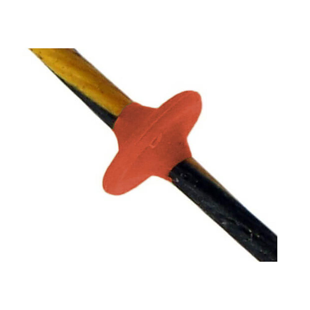 Киссер для установки на тетиву лука, размер M, цвет красный, 1 шт