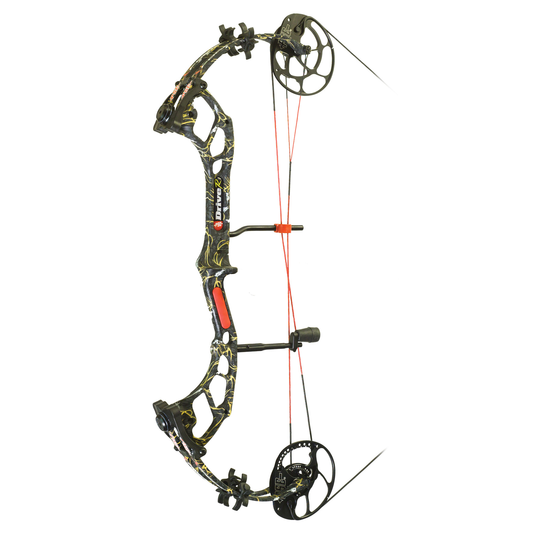 Лук блочный Drive R, начальная скорость 328 фут в сек, сила 60lbs, длина натяжения 29", блок DC, сбр