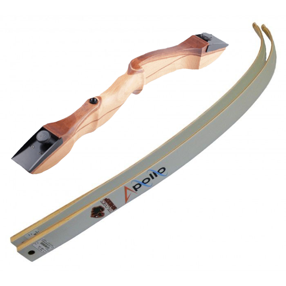 Лук классический Apollo для левши, 68", 22 фунта, рукоять и плечи - дерево Лук классический Apollo для левши, 68", 22 фунта, рукоять и плечи - дерево