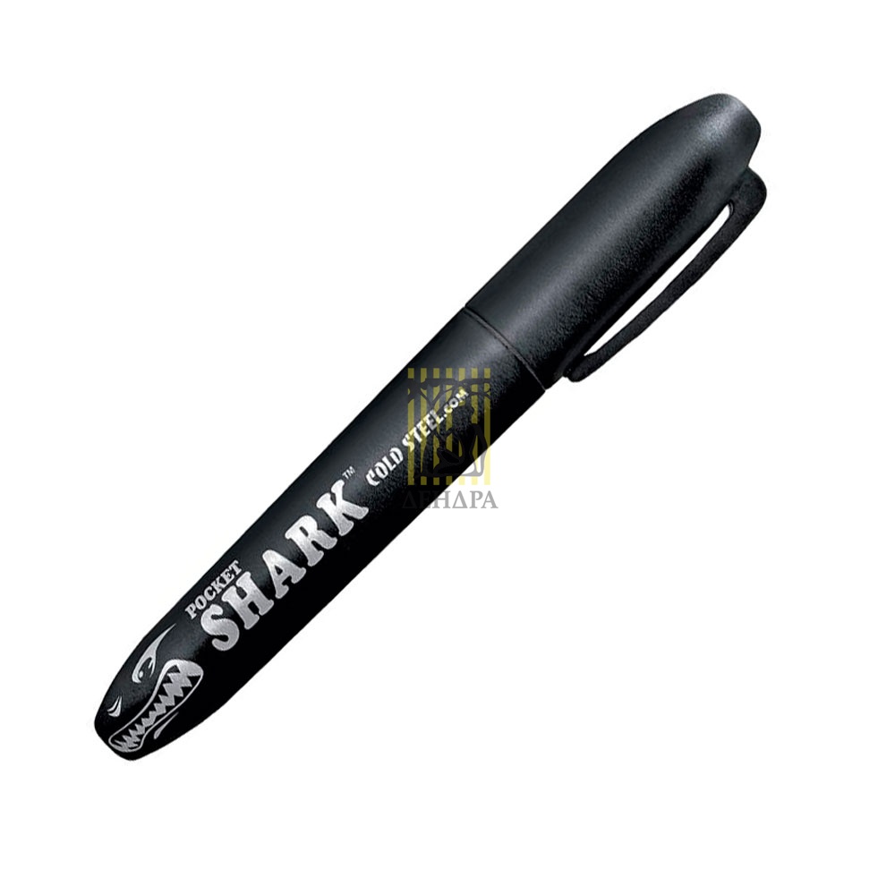 Маркер "Pocket Shark" в усиленном корпусе для ежедневного ношения, цвет черный