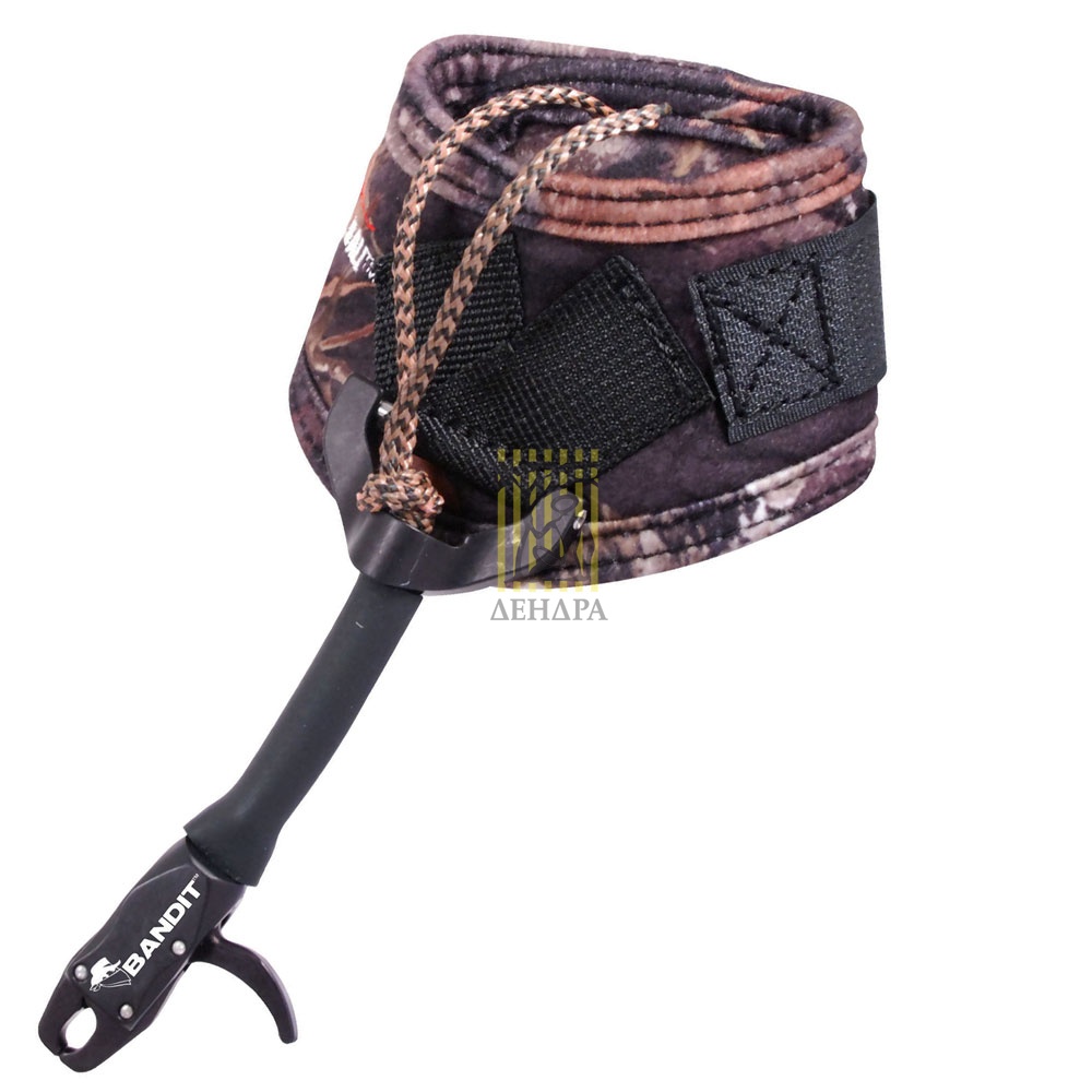 Релиз Bandit для стрельбы из лука на липучке, цвет черный, размер LG