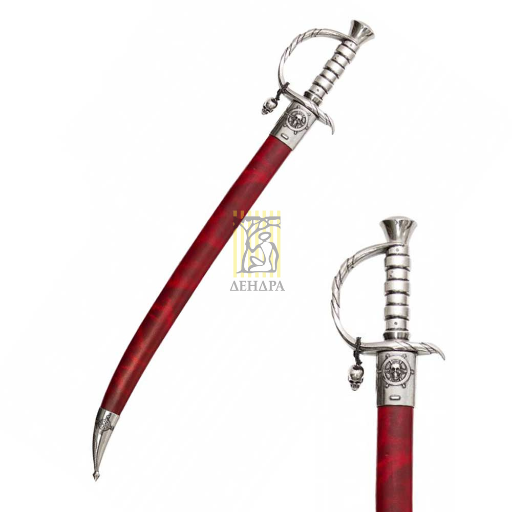 Сабля пирата Эдварда Тича "Черная борода", 1680-1718, Англия, 18 век