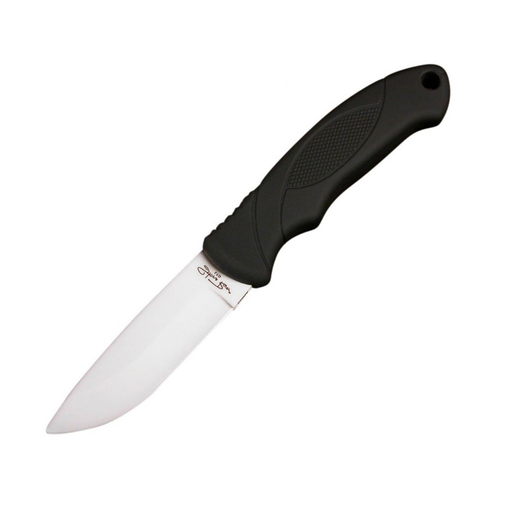 Нож спортивн,клинок белая полиров.керамика 8,3 см, рукоять резина,чехол Нож спортивн,клинок белая полиров.керамика 8,3 см, рукоять резина,чехол