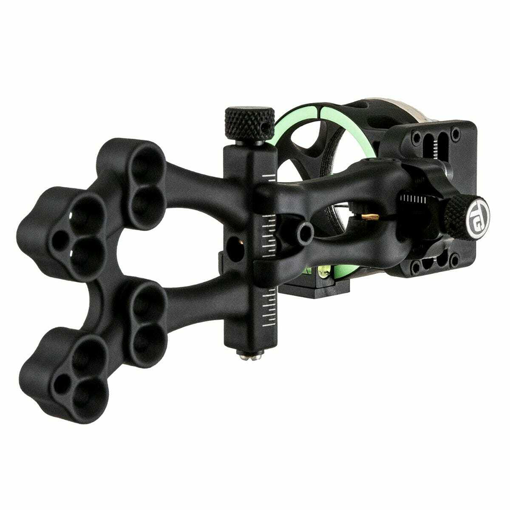 Прицел для блочного лука Veros, 5 пинов DDP ументьшенного размера, микронастройка в горизонтальном и