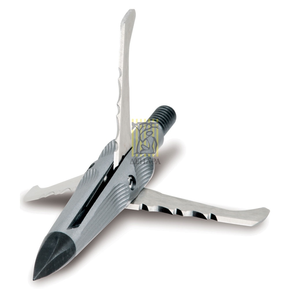 Наконечники для стрел Spitfire Edge 100 гр,  лезвие серрейтер, 3 шт/уп