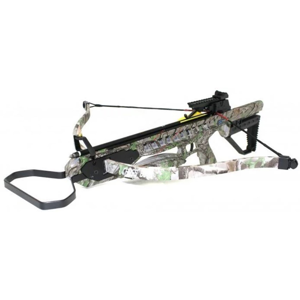 Арбалет рекурсивный силой 95 Lbs, цвет зеленый камуфлированный