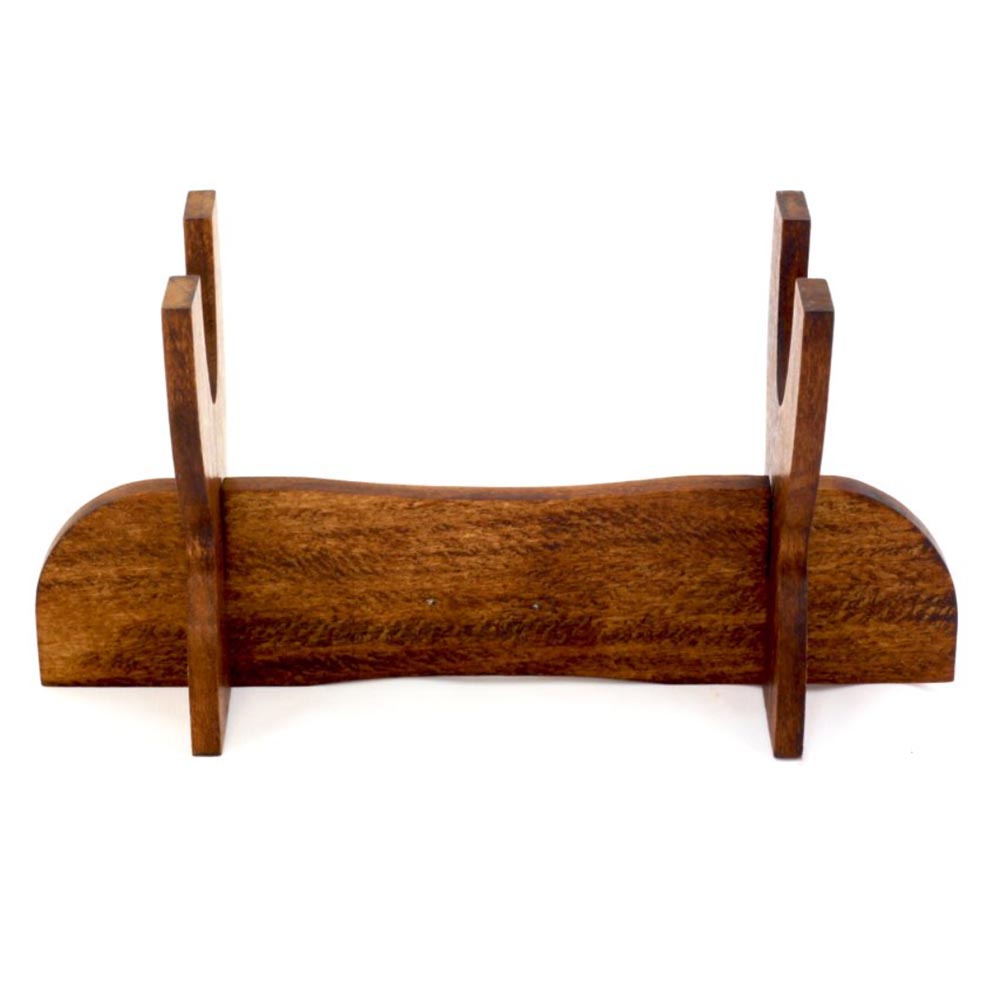 Подставка деревянная с вензелем Наполеона для муляжей огнестрельного оружия