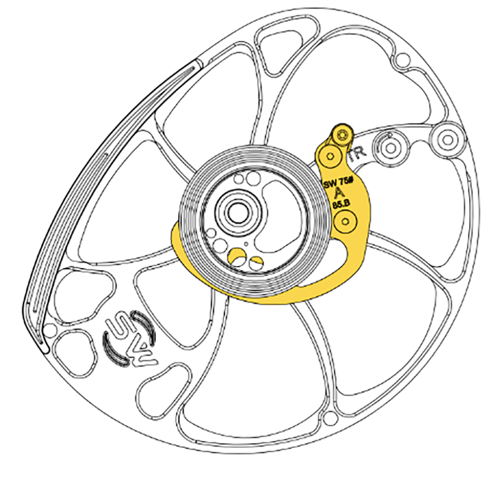 Лук блочный VERTIX, начальная скорость 343 фут в сек, расстояние между осями 30", база 6", сила 60 l