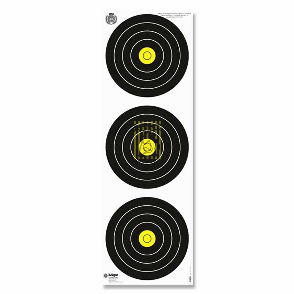 Мишень для полевых раундов FITA/WA, 3 х 20 см, армированная влагостойкая, 6 зон, 1 шт.
