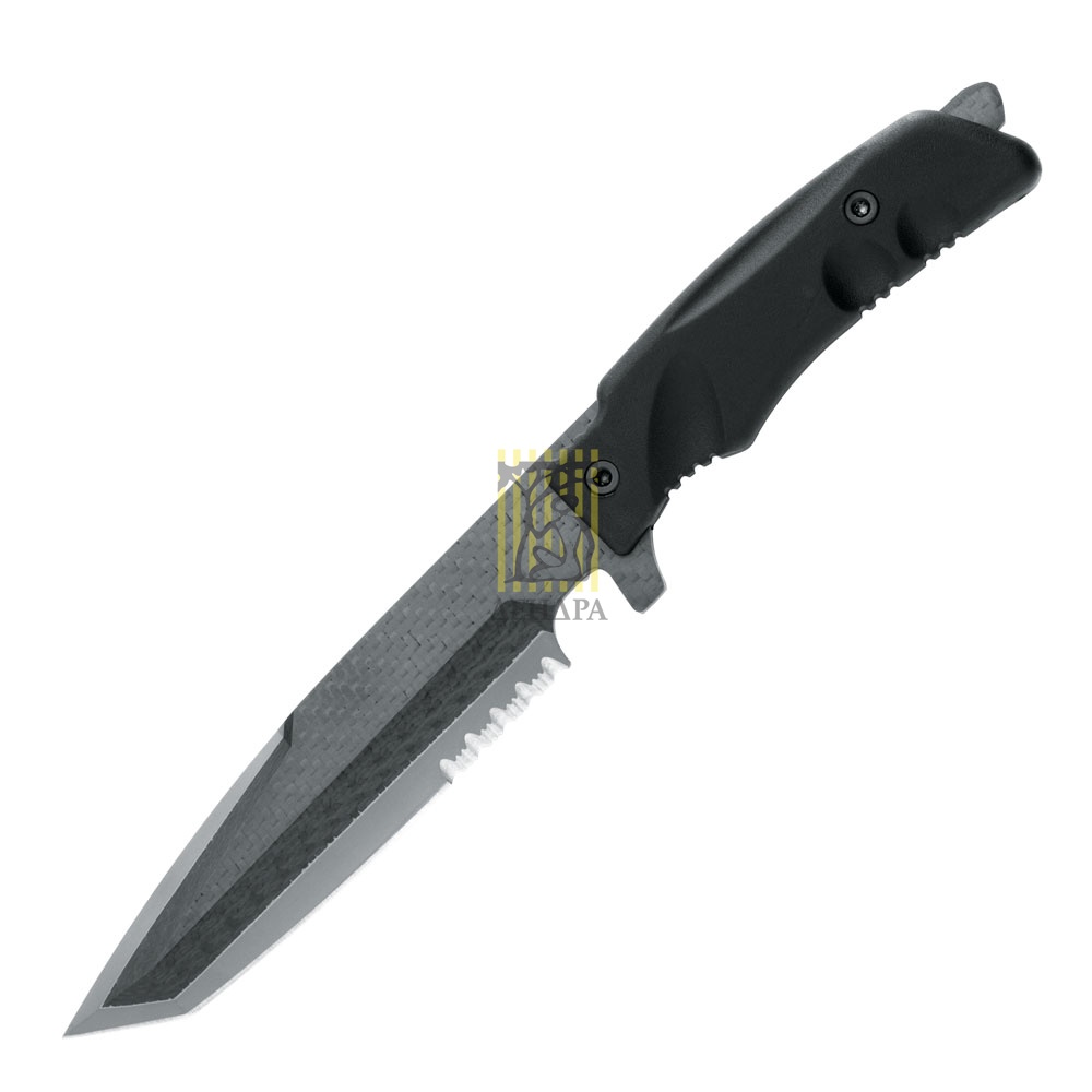 Нож-танто"STEALTH"клин.титан-карбон,рук.форпрен,но