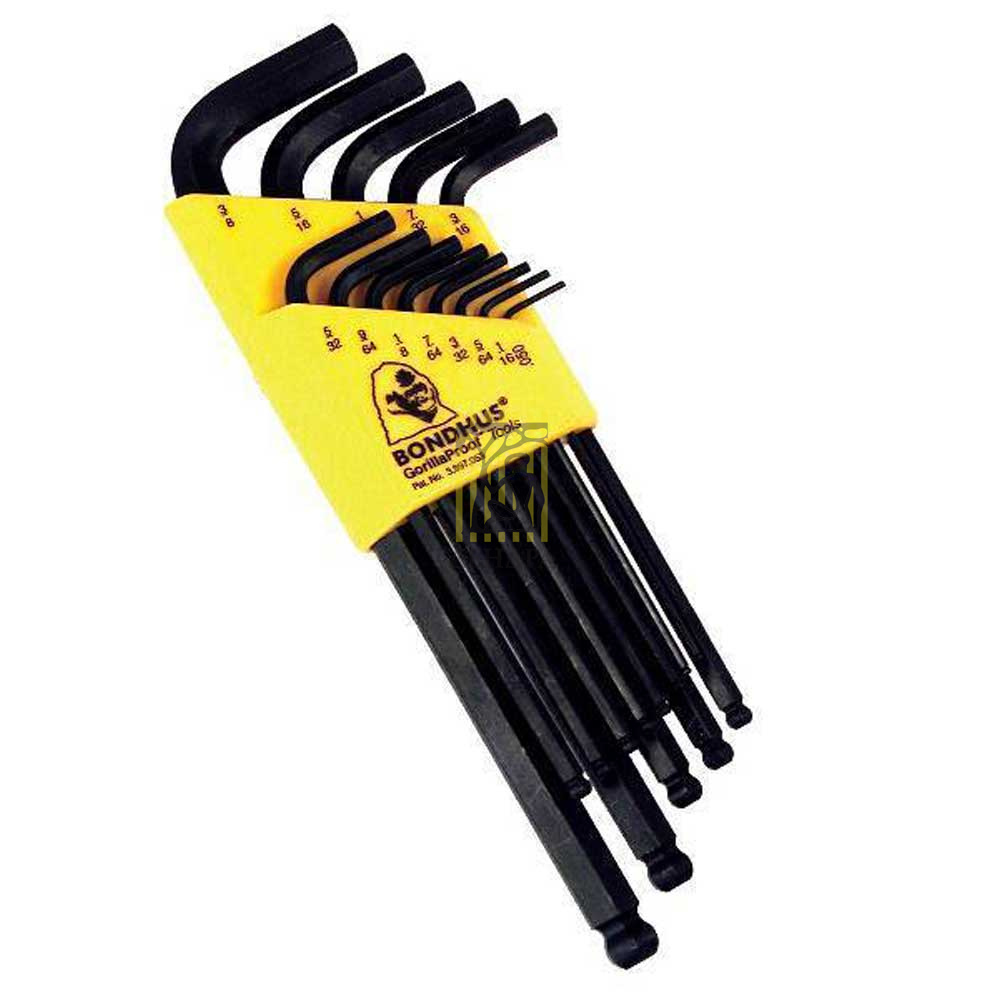 Ключи в наборе для регулировки и настройки лука BONDHUS, размер от ,050 до 5/16 Ключи в наборе для регулировки и настройки лука BONDHUS, размер от ,050 до 5/16