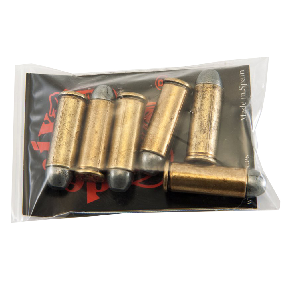 Патрон, имитация патрона для револьверов калибра .45, США 1880 г., 6 штук в комплекте