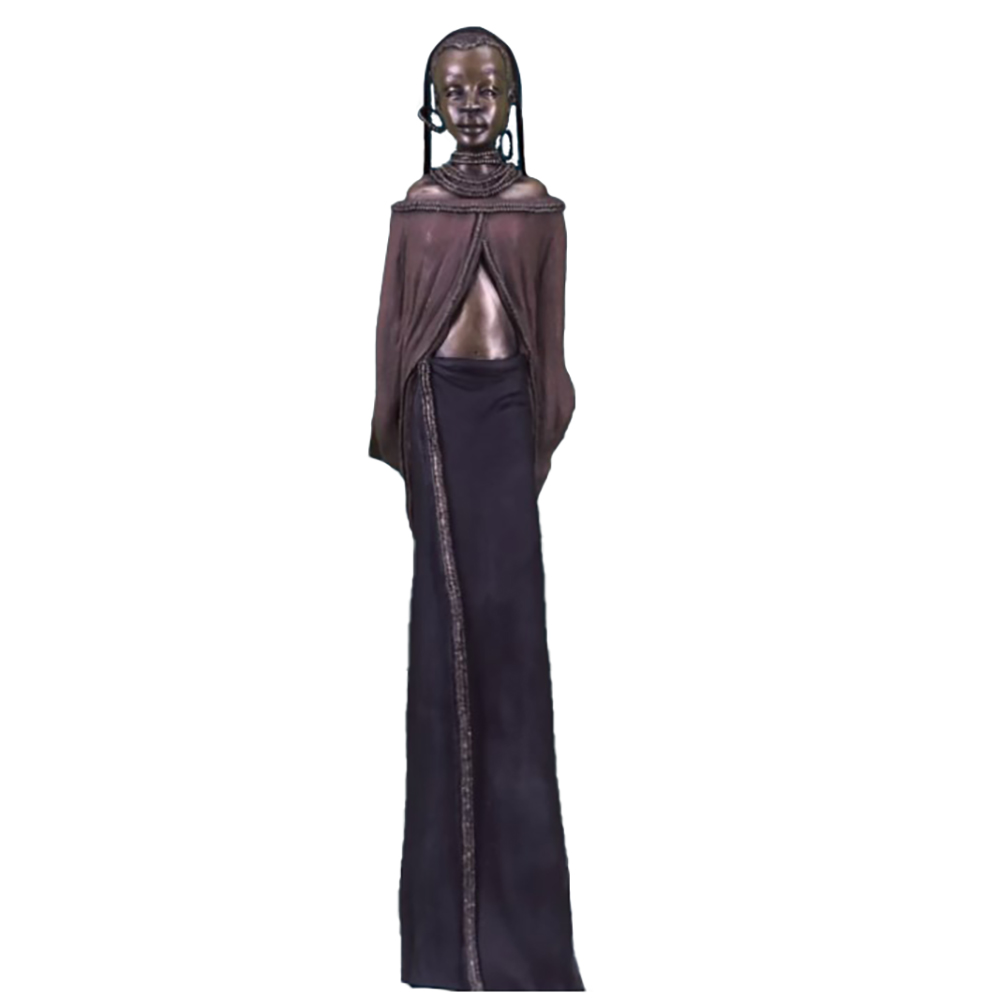 Фигурка Масаи-Эше,патина,полистоун