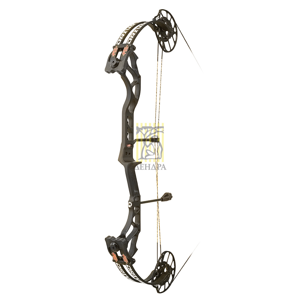 Лук блочный DRIVE XL, начальная скорость 327-319 фут в сек, сила 60lbs, расстояние м.д. осями 33", д