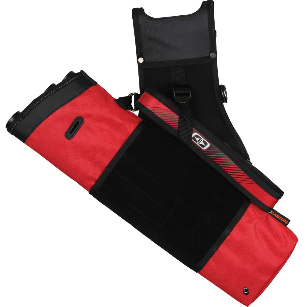 Кивер (колчан) для стрел Flipside, 4 трубки, правый/левый, цвет красный