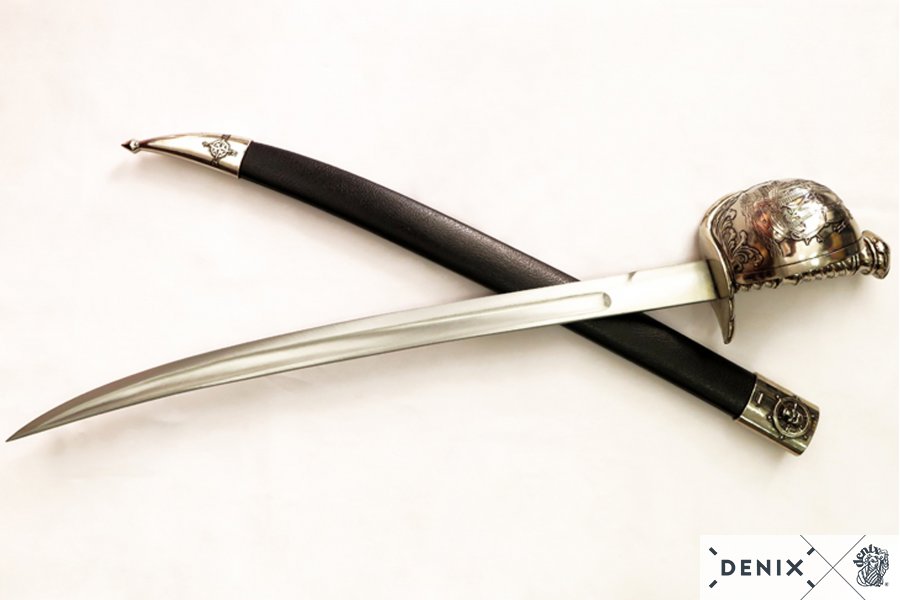 Сабля пирата Хайреддина Барбаросса "Красная борода" 1478-1546, Турция, 16 век Сабля пирата Хайреддина Барбаросса "Красная борода" 1478-1546, Турция, 16 век