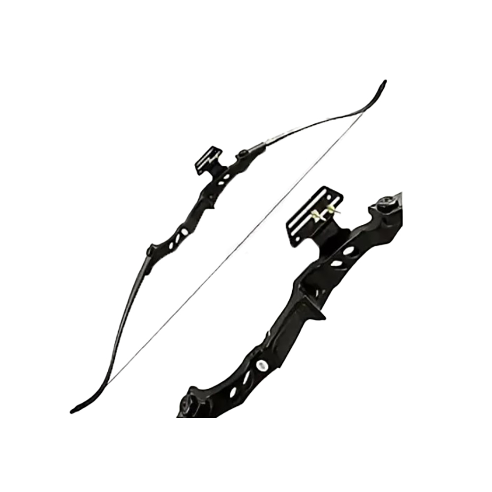 Лук рекурсивный, начальная скорость 170 фут/сек, сила 40Lbs, длина натяжения 28", цвет черный Лук рекурсивный, начальная скорость 170 фут/сек, сила 40Lbs, длина натяжения 28", цвет черный