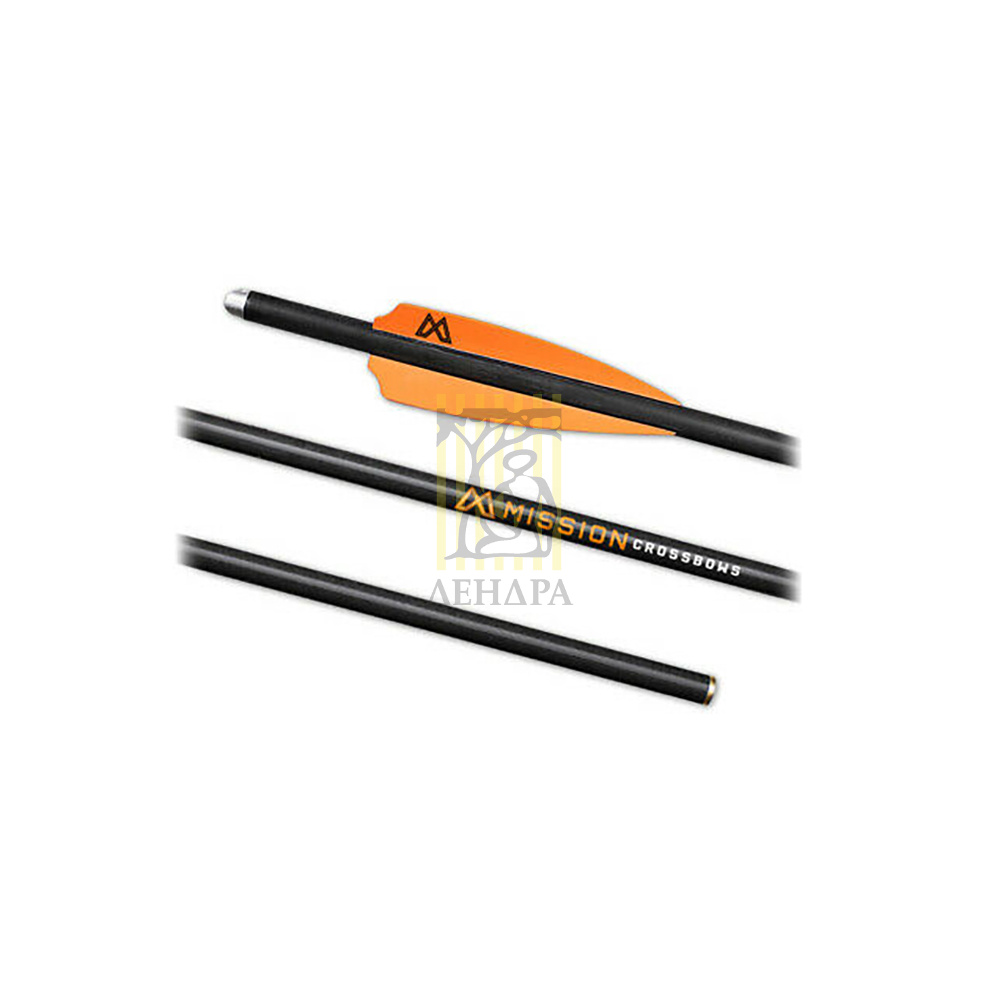 Стрелы для арбалета карбоновые, длина 19", вес 300 гран, наконечник 11/32, хвостовик полумесяц алюми Стрелы для арбалета карбоновые, длина 19", вес 300 гран, наконечник 11/32, хвостовик полумесяц алюми