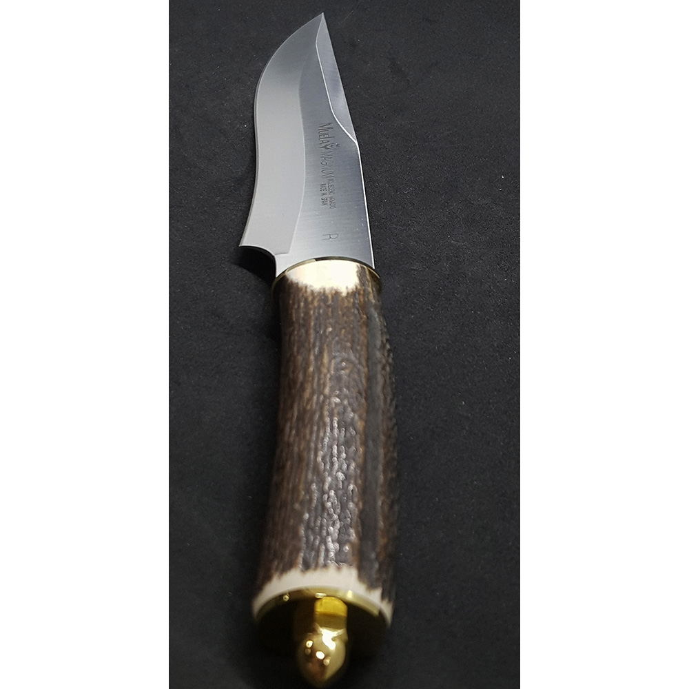 Нож "MAGNUM" с фикс клинком длиной 19 см, рукоять рог оленя, ножны кожа Нож "MAGNUM" с фикс клинком длиной 19 см, рукоять рог оленя, ножны кожа