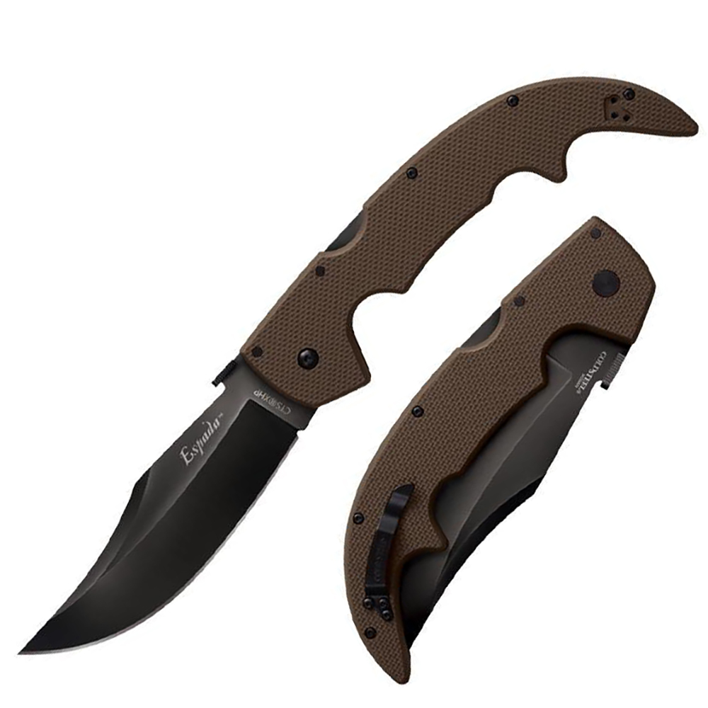 Нож "G-10 Espada (Large)" большой складной, сталь AUS 8A, матовое покрытие, рукоять пластик G10, тем