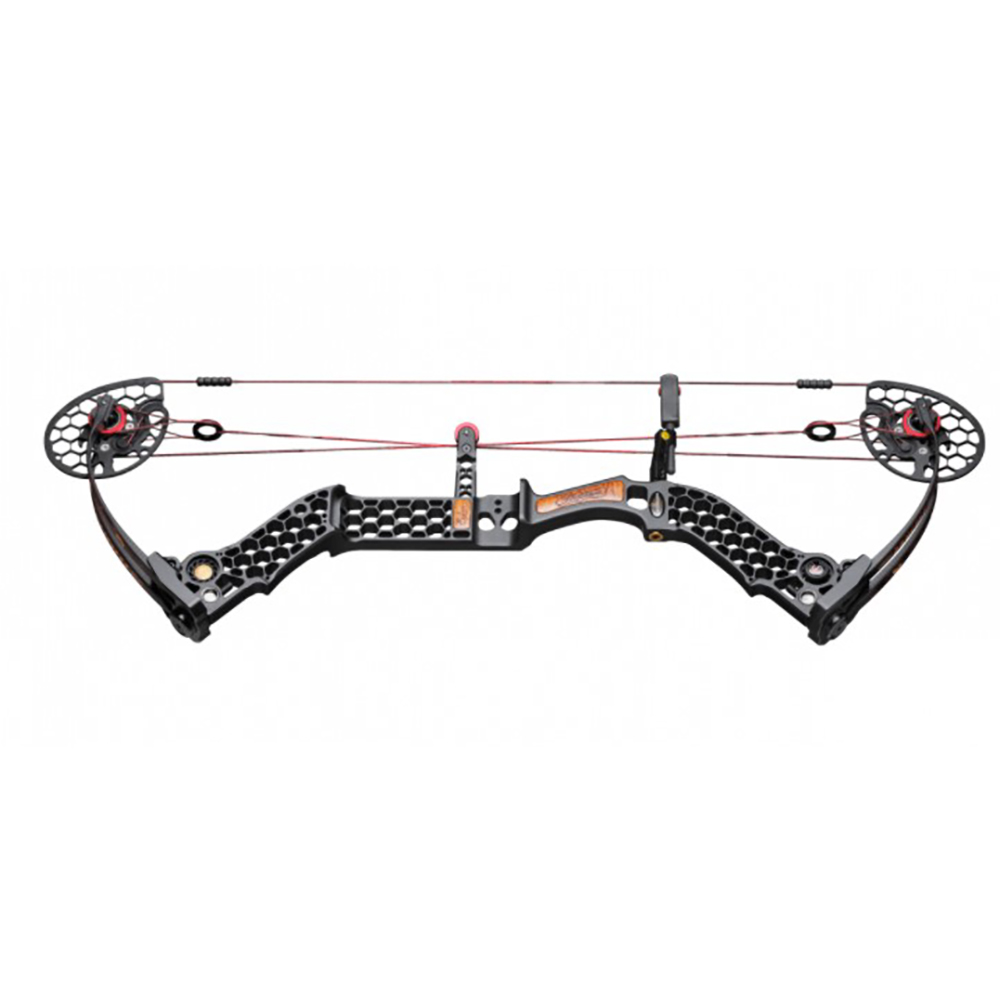 Лук блочный MONSTER MR Safari, начальная скорость 354 фут в сек, сила 60lbs, длина натяжения 28", сб