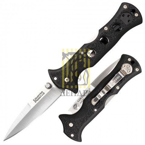 Нож Counter Point 2 складной, сталь AUS 8A, длина клинка 3", рукоять пластик Griv-Ex™, цвет черный,