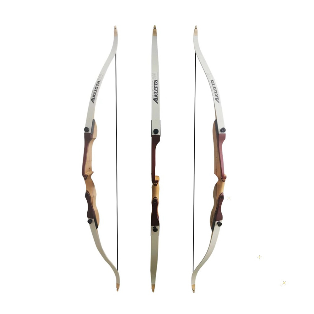 Лук классический Everest, длина 66", сила 20 lbs, рукоять дерево длина 24", плечи дерево фом, правый