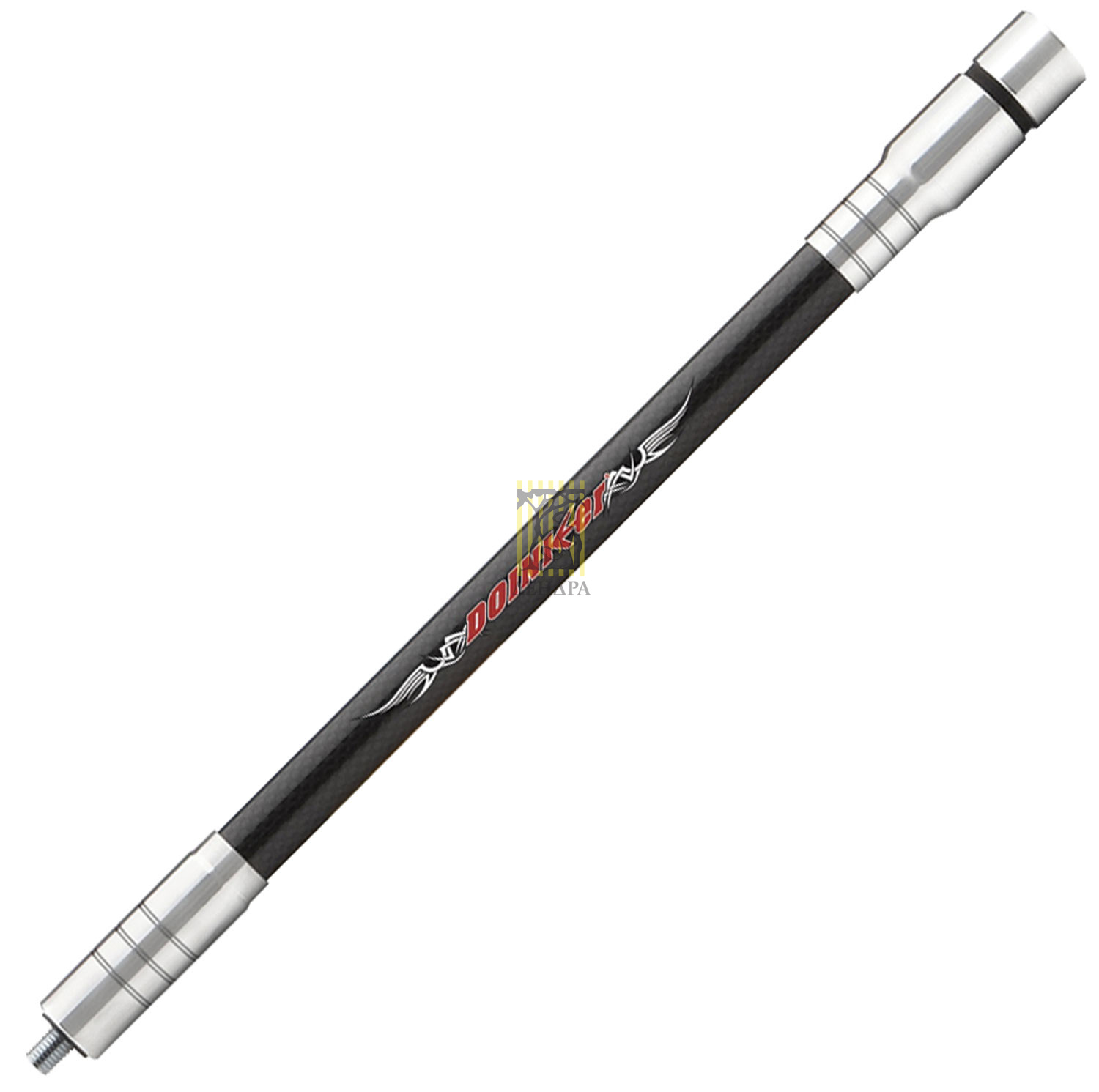 Стабилизатор боковой для лука Elite Doinker Supreme, длина 12", вес 108 гр., цвет черный, грузик сер