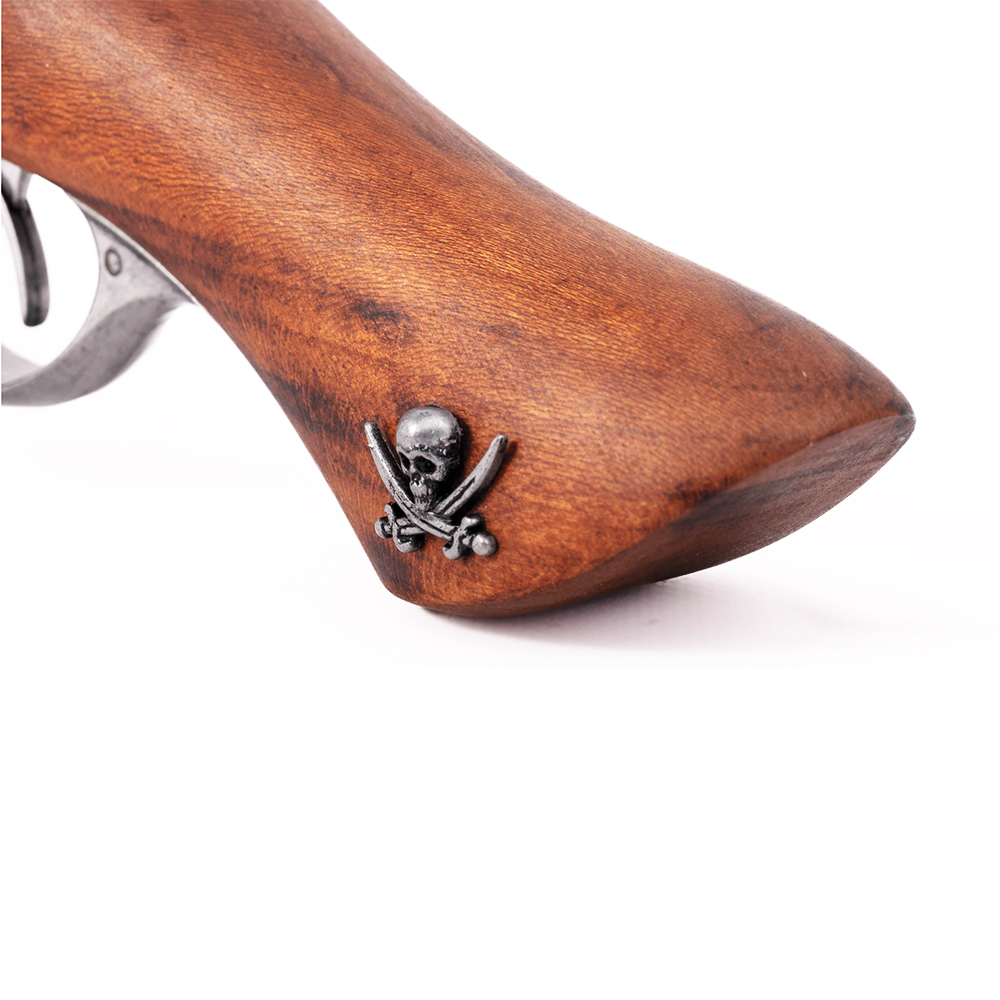 Пистолет капсульный пиратский с 2-мя стволами, XVIII в.