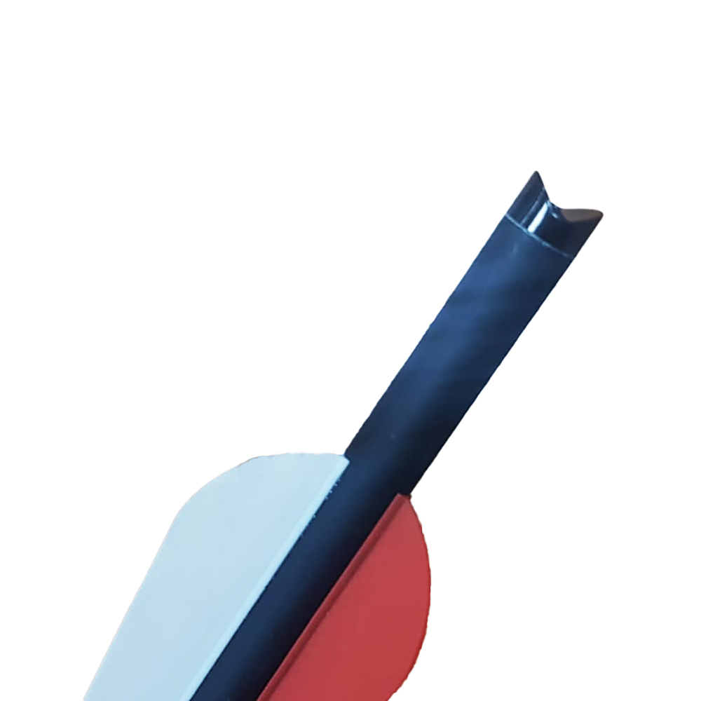 Стрела карбоновая Hunter для арбалета, диаметр 8,8 мм, длина 22", оперение Parabolic 4", сменный нак