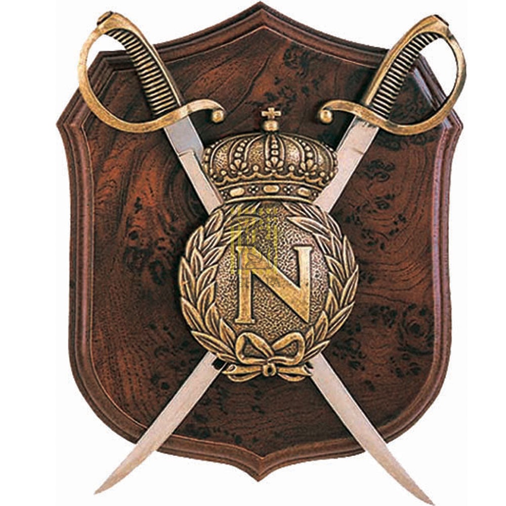 Панно "Наполеон", щит и 2 сабли