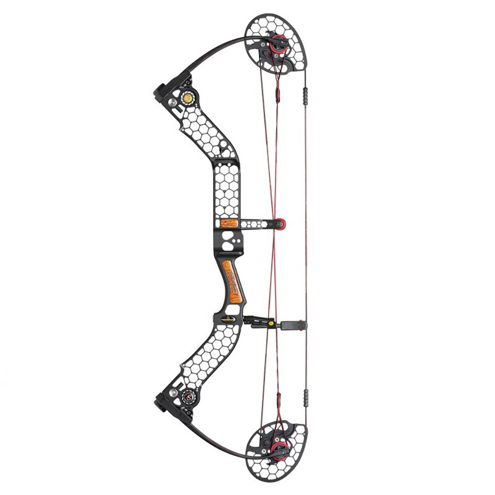 Лук блочный MONSTER MR Safari, начальная скорость 354 фут в сек, сила 60lbs, длина натяжения 28", сб