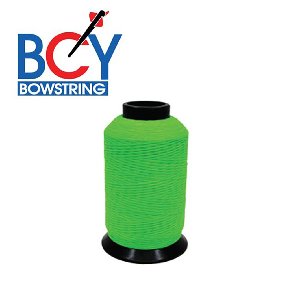 Нить для изготовления тетивы Dacron B55, вес 1/4 фунта, производитель BCY, цвет ярко-зеленый