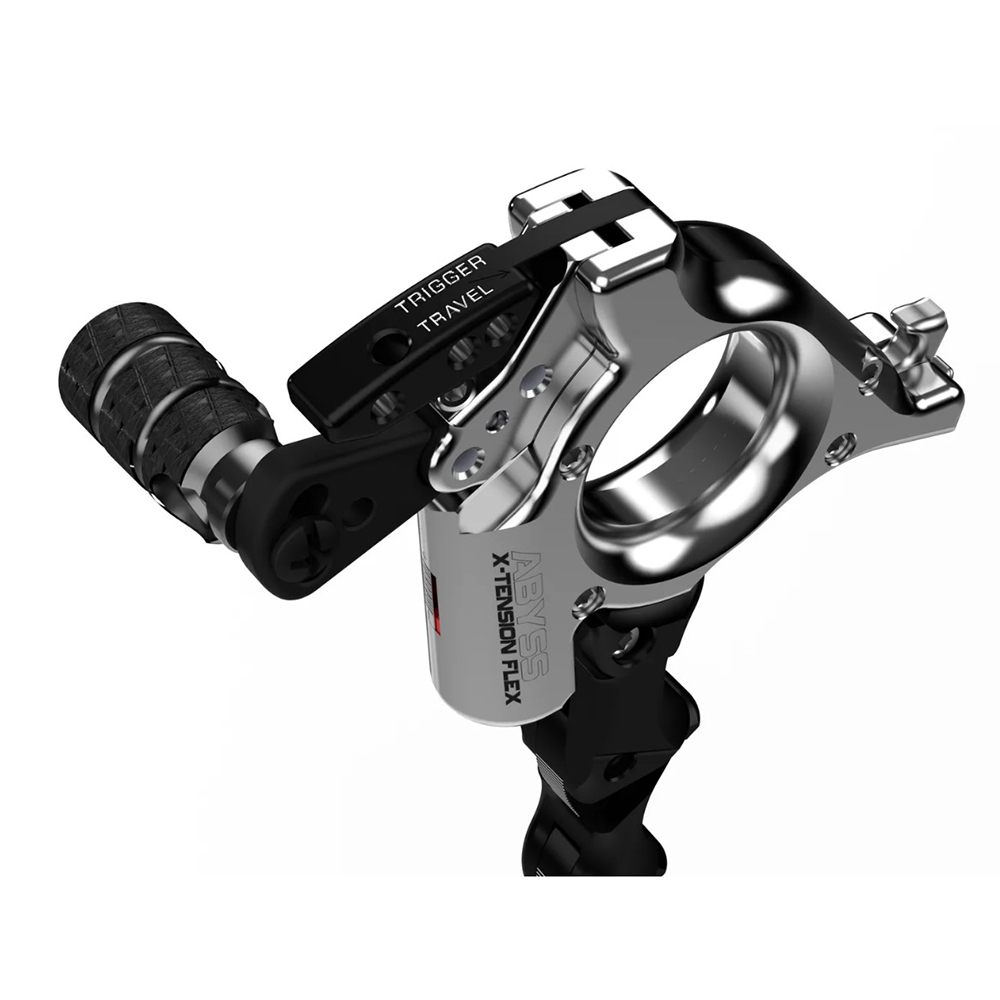 Релиз Abyss Flex для стрельбы из лука, Т-образный, материал латунь, покрытый никелем, размер L