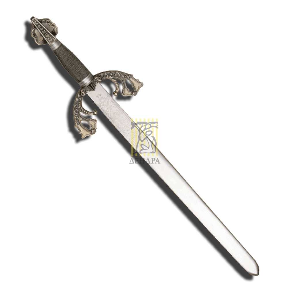 Меч "Тизона Сид", малый, клинок с гравировкой, рукоять под бронзу Меч "Тизона Сид", малый, клинок с гравировкой, рукоять под бронзу