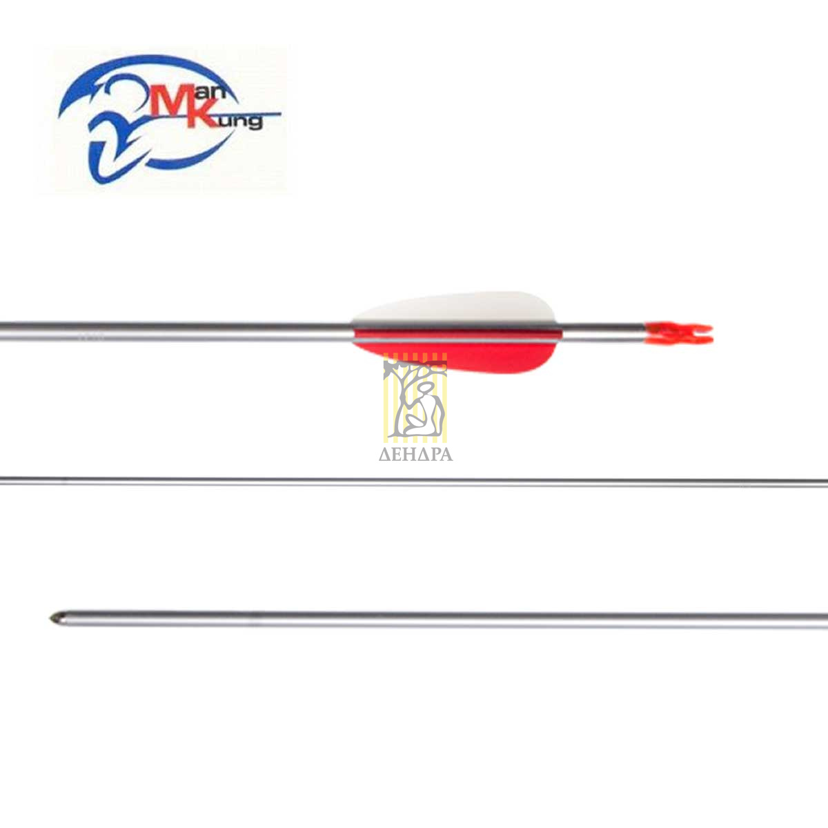 Стрела с оперением для стрельбы из лука, материал алюминий, размер 1716, длина 29", диаметр 6,8 мм,с Стрела с оперением для стрельбы из лука, материал алюминий, размер 1716, длина 29", диаметр 6,8 мм,с