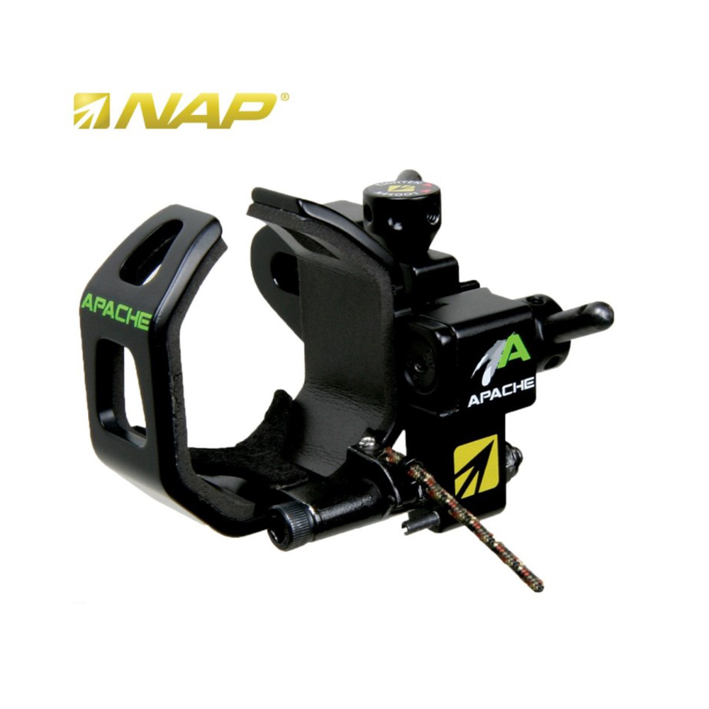 Полочка падающая для лука Apache с микронастройкой, правая, цвет черный