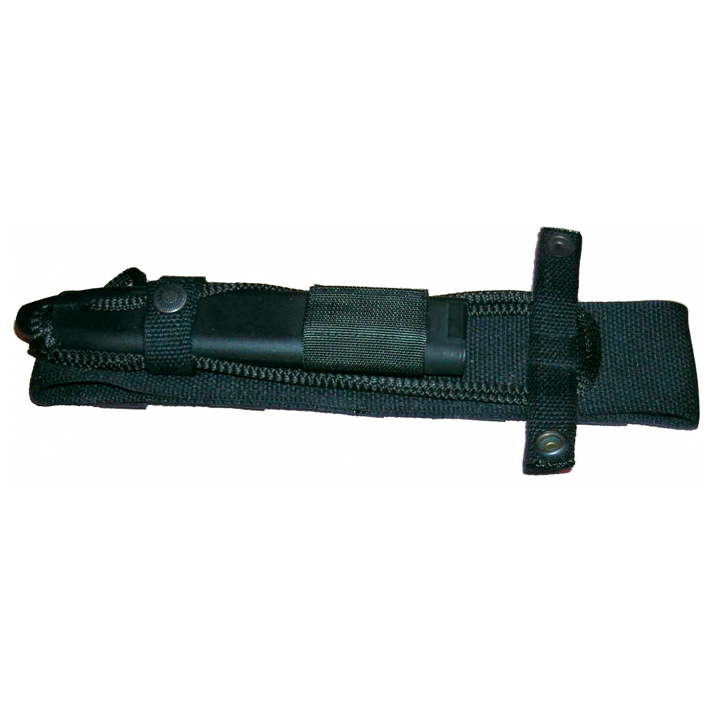 Нож B2000 CAN с фиксир.клинком, рукоять зеленый пластик, чехол