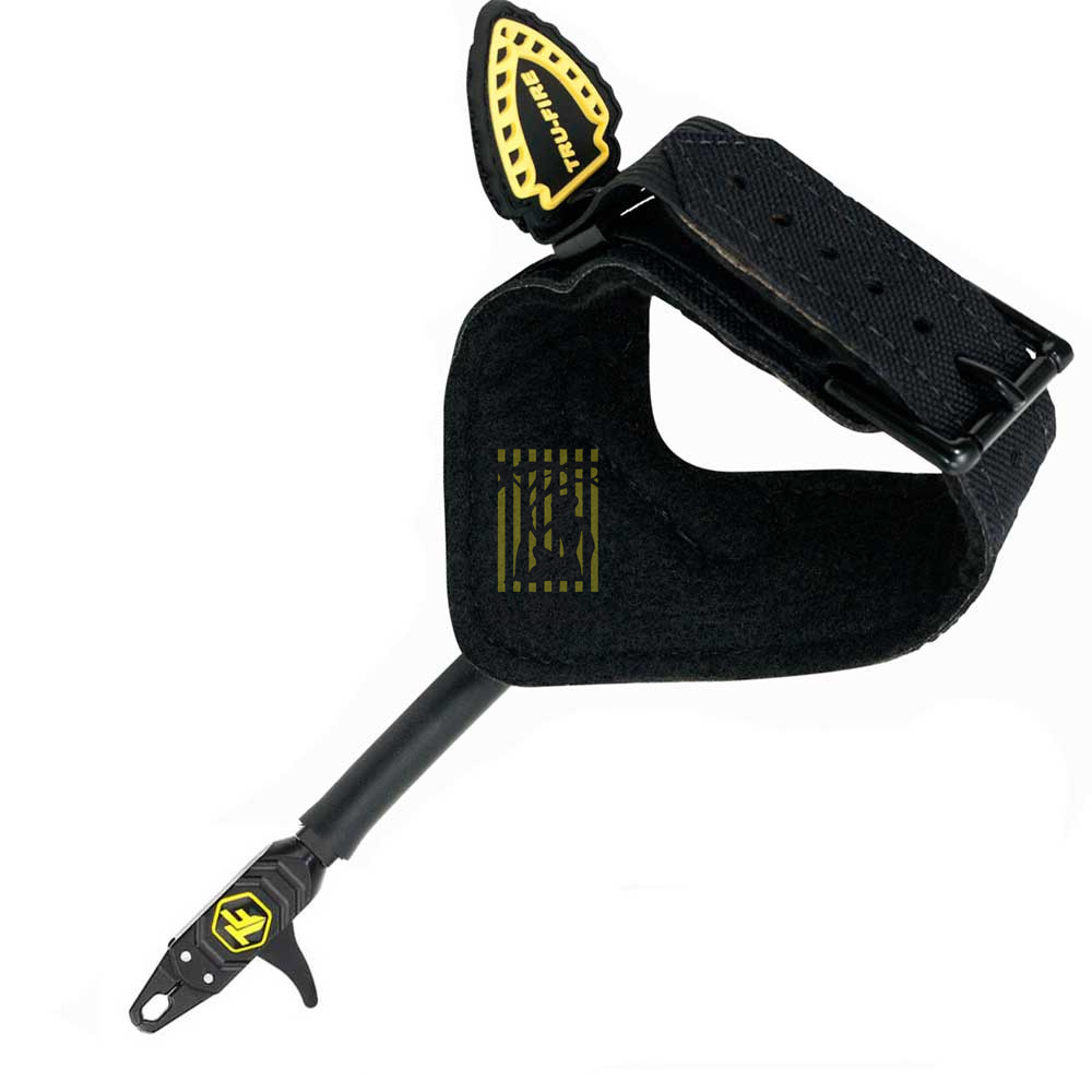 Релиз для блочного лука Patriot PT на пряжке, производитель Tru-Fire, цвет черный Релиз для блочного лука Patriot PT на пряжке, производитель Tru-Fire, цвет черный