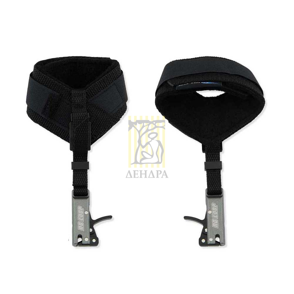 Релиз для стрельбы из лука INDEX на липучке, цвет черный с серым Релиз для стрельбы из лука INDEX на липучке, цвет черный с серым