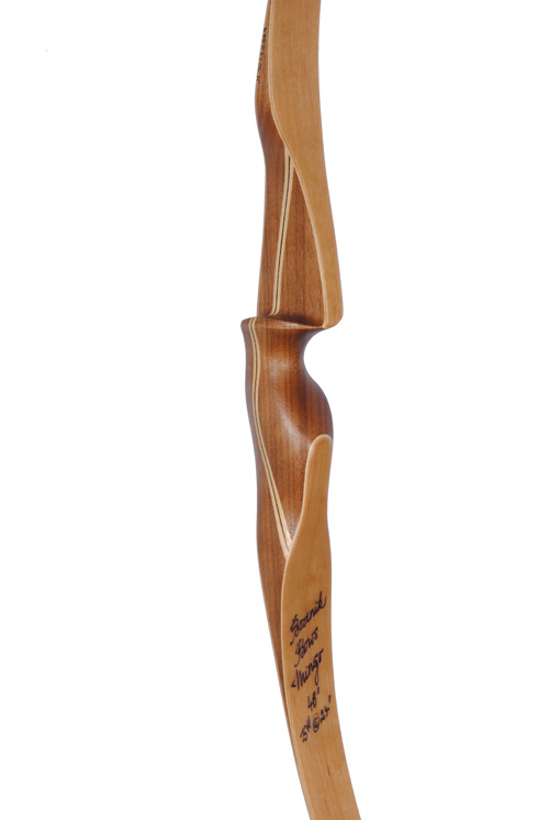 Лук рекурсивный "Mingo", правый, 25Lbs, длина 48", материал дерево/ламинат, в комплекте полочка и че
