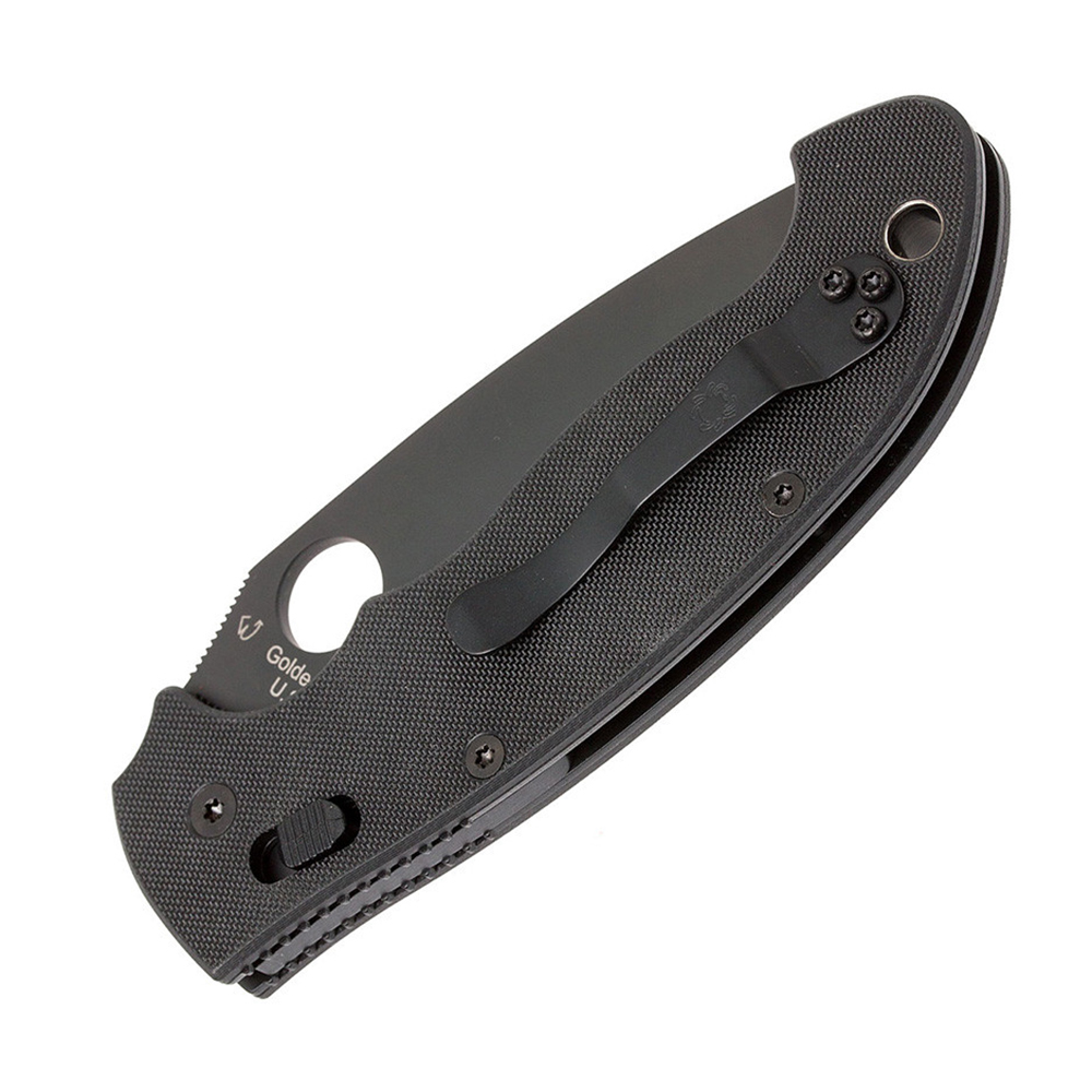 Складной нож Spyderco Manix 2 XL Black