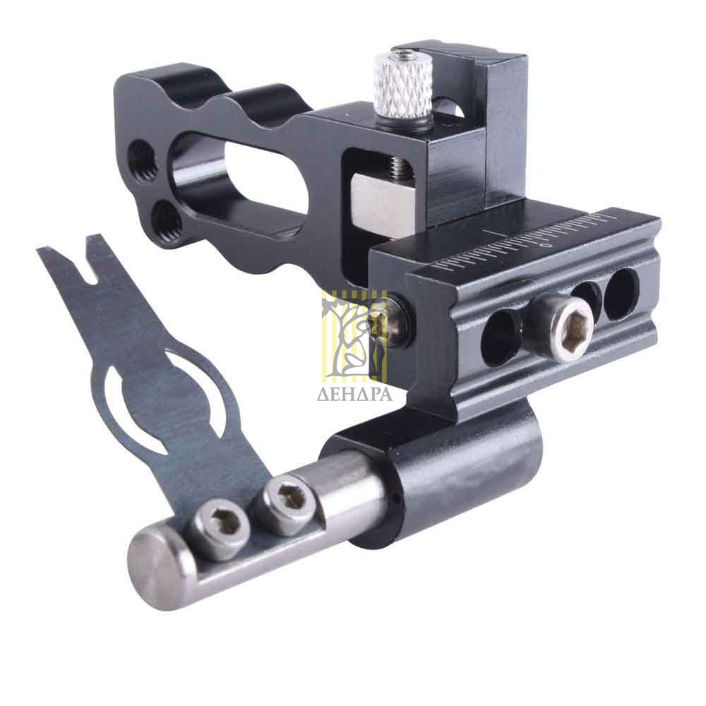 Полочка для блочного лука Suntec X1 с микронастройками, в комплекте 3 лезвия размеров - .008", .010" Полочка для блочного лука Suntec X1 с микронастройками, в комплекте 3 лезвия размеров - .008", .010"