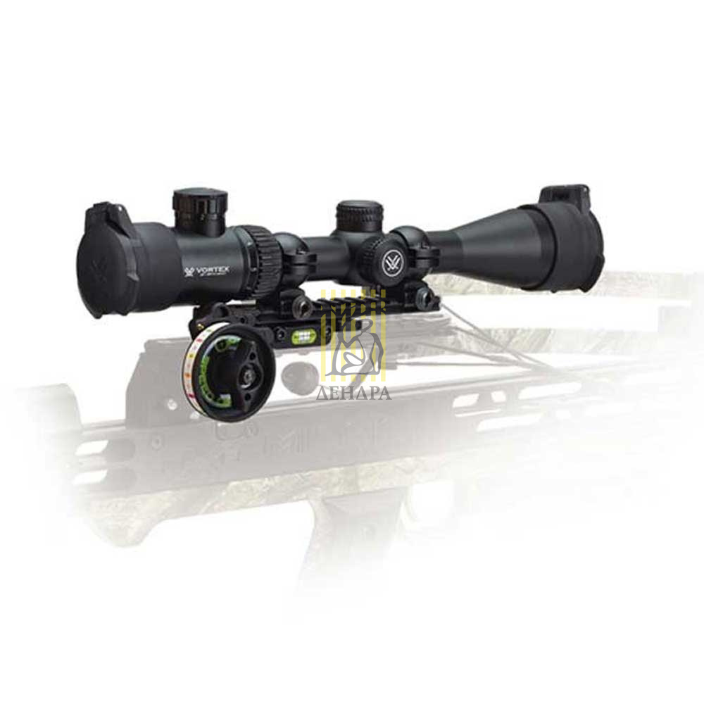 Прицельная планка для арбалета Speed Dial в комплекте с прицелом Vortex 3-9х40, микронастройки для Прицельная планка для арбалета Speed Dial в комплекте с прицелом Vortex 3-9х40, микронастройки для