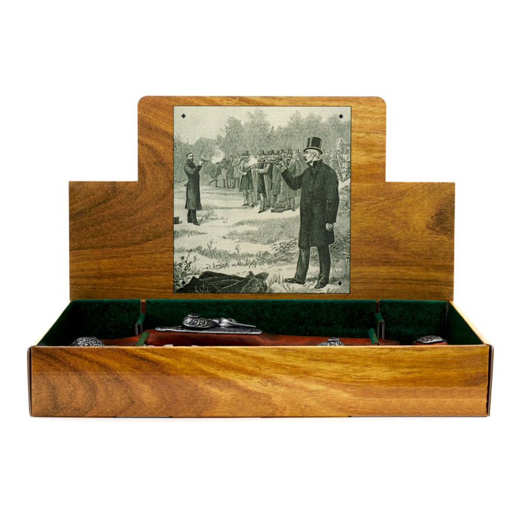 Пистолет кремн.Бресция.Италия 1825г, латунь, комплект 2 еденицы Пистолет кремн.Бресция.Италия 1825г, латунь, комплект 2 еденицы