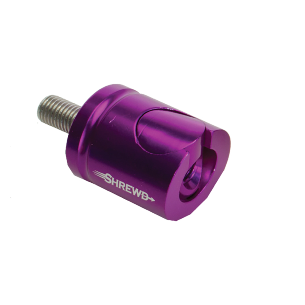 Разъем для быстрой установки стабилизатора, угол наклона 8 град, цвет фиолетовый Разъем для быстрой установки стабилизатора, угол наклона 8 град, цвет фиолетовый