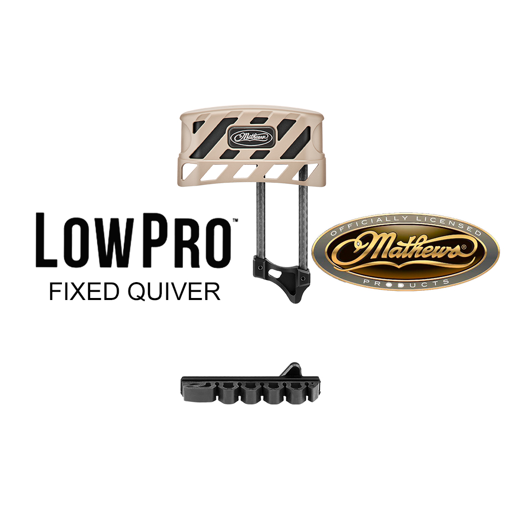 Кивер LowPro, несъемный, на 6 стрел, разработан специально для луков верии V3X, для правшей, цвет Gr