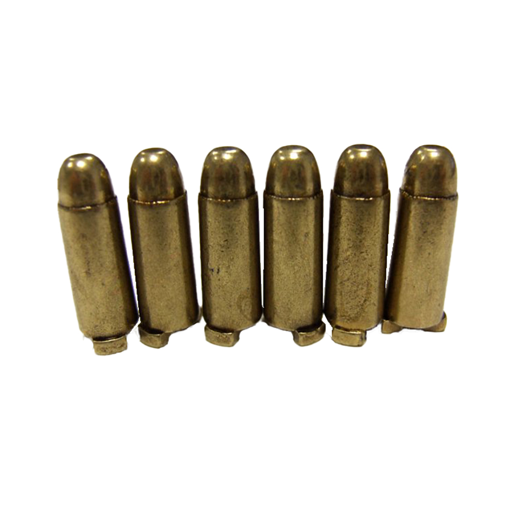 Патрон, имитация капсульного патрона эпоха Гражданской войны в Америке, 6 шт Патрон, имитация капсульного патрона эпоха Гражданской войны в Америке, 6 шт